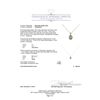 Image 3 : 1.23ctw Diamond Pendant With Chain - 14KT White Gold