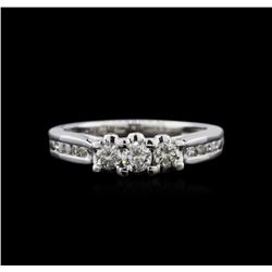 0.50ctw Diamond Ring - 14KT White Gold