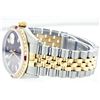 Image 6 : Rolex Two-Tone Diamond and Ruby DateJust Men's Watch