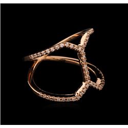 0.28ctw Diamond Ring - 14KT Rose Gold