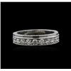 Image 3 : 18KT White Gold 0.94ctw Diamond Ring