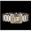 Image 1 : Cartier Stainless Steel Tank Francaise Ladies Watch