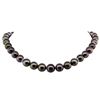 Image 1 : Tahitian Cultured Pearl and Diamond Necklace
