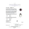 Image 3 : 7.00ct Purple Sapphire and Diamond Ring - 18KT White Gold