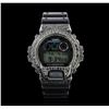 Image 1 : Casio Stainless Steel PVD Black Diamond G-Shock Watch