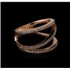 14KT Rose Gold 0.45ctw Diamond Ring