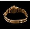Image 3 : Rolex 14KT Yellow Gold Diamond Oyster Perpetual Ladies Watch
