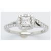 Image 5 : 0.94ctw Diamond Ring - 14KT White Gold