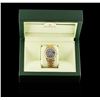 Image 5 : Rolex 18KT Yellow Gold 2.00ctw Diamond DayDate Men's Watch
