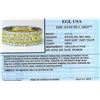 Image 5 : EGL USA Cert 12.82ctw Fancy Yellow Diamond Ring - Platinum and 18KT Yellow Gold