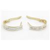 Image 5 : 1.10ctw Diamond Earrings - 14K Yellow Gold