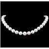 Image 1 : South Sea Cultured Pearl and Diamond Necklace