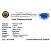 Image 2 : 15.4ctw Oval Mixed Tanzanite Parcel