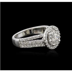 14KT White Gold 1.35ctw Diamond Ring