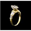 Image 4 : 5.09ctw Diamond Ring - 14KT Yellow Gold