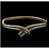 Image 1 : 1.33ctw Diamond Bracelet - 14KT Yellow Gold