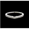 Image 2 : 0.07ctw Diamond Ring - 14KT White Gold