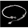 Image 3 : 0.87ctw Diamond Bracelet - 14KT White Gold