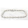 Image 2 : 2.25ctw Diamond Bracelet - 14KT White Gold