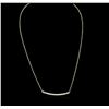 Image 2 : 14KT Yellow Gold 0.84ctw Diamond Necklace