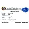 Image 2 : 13.99ctw Oval Mixed Tanzanite Parcel