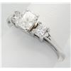 Image 4 : 0.80ctw Diamond Ring - 14KT White Gold