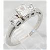 Image 5 : 0.80ctw Diamond Ring - 14KT White Gold