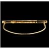 Image 1 : Tiffany & Co. 14KT Yellow Gold Tie Clip