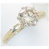 Image 9 : 1.28ct Brown Diamond Ring - 14KT Yellow Gold