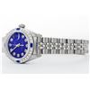 Image 7 : Rolex Stainless Steel Diamond and Sapphire DateJust Ladies Watch