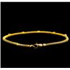 Image 2 : 0.38ctw Diamond Bangle Bracelet - 14KT Yellow Gold