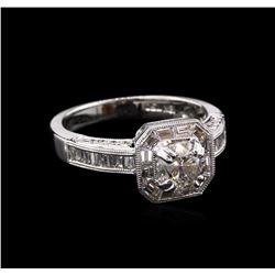 1.77ctw Diamond Ring - 18KT White Gold