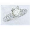 Image 6 : EGL USA Certified 1.24ctw Diamond Ring - Platinum