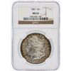 Image 1 : 1887 NGC MS63 Morgan Silver Dollar