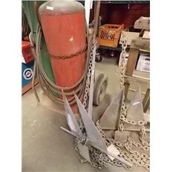 LARGE ANCHOR WITH CHAIN