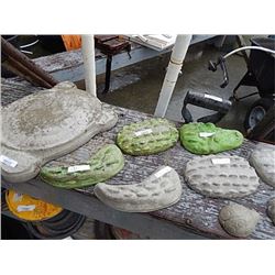 CONCRETE - GATOR - SMALL - 3 PC - PAINTED