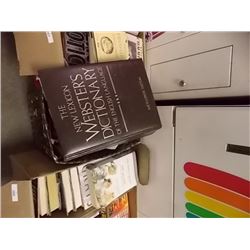 BASKET OF ASSORTED BOOKS