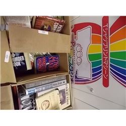 BOX OF ASSORTED BOOKS