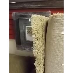 AREA CARPET - SHAG - BEIGE - 5 X 7'