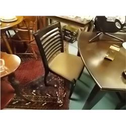 CONTEMPORARY DINING WOOD CHAIRS - 4 TTL