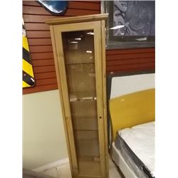 RUSTIC STYLE CURIO CABINET - 6' TALL