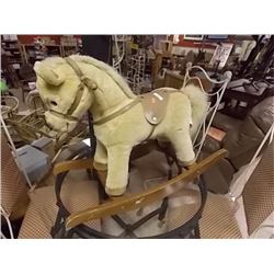 ROCKING STUFFED HORSE