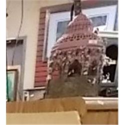 HAND CRAFTED GAZEBO BIRD HOUSE / FEEDER