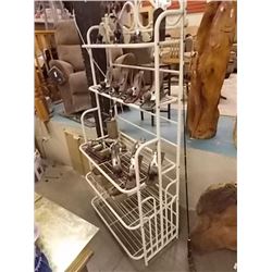 METAL PANTRY SHELF UNIT