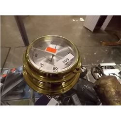 BRASS THERMOMETER