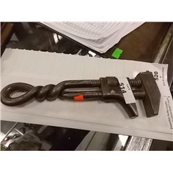 VINTAGE HOME CRAFTED MONKEY WRENCH