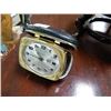 Image 1 : VINTAGE BULOVA TRAVEL CLOCK