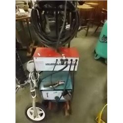 MILLER WELDER WITH UNIVERSAL DC CONVERTOR