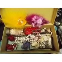 BOX VINTAGE AND OTHER JEWELRY