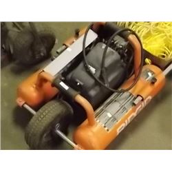 RIGID - TWIN TANK WHEEL BARROW COMPRESSOR - ELECTRIC